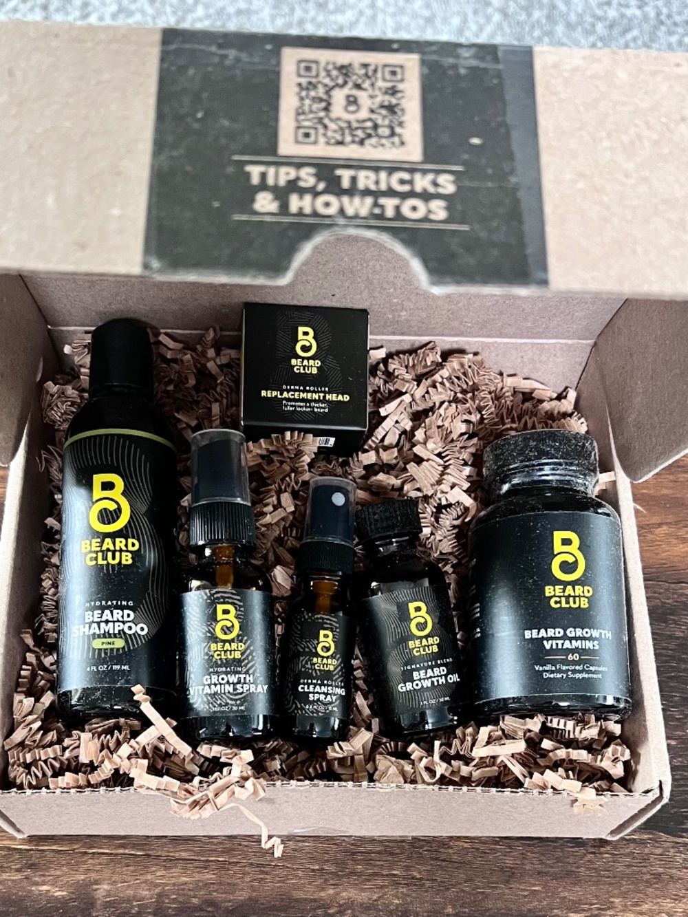 Beard Club beard growth sets